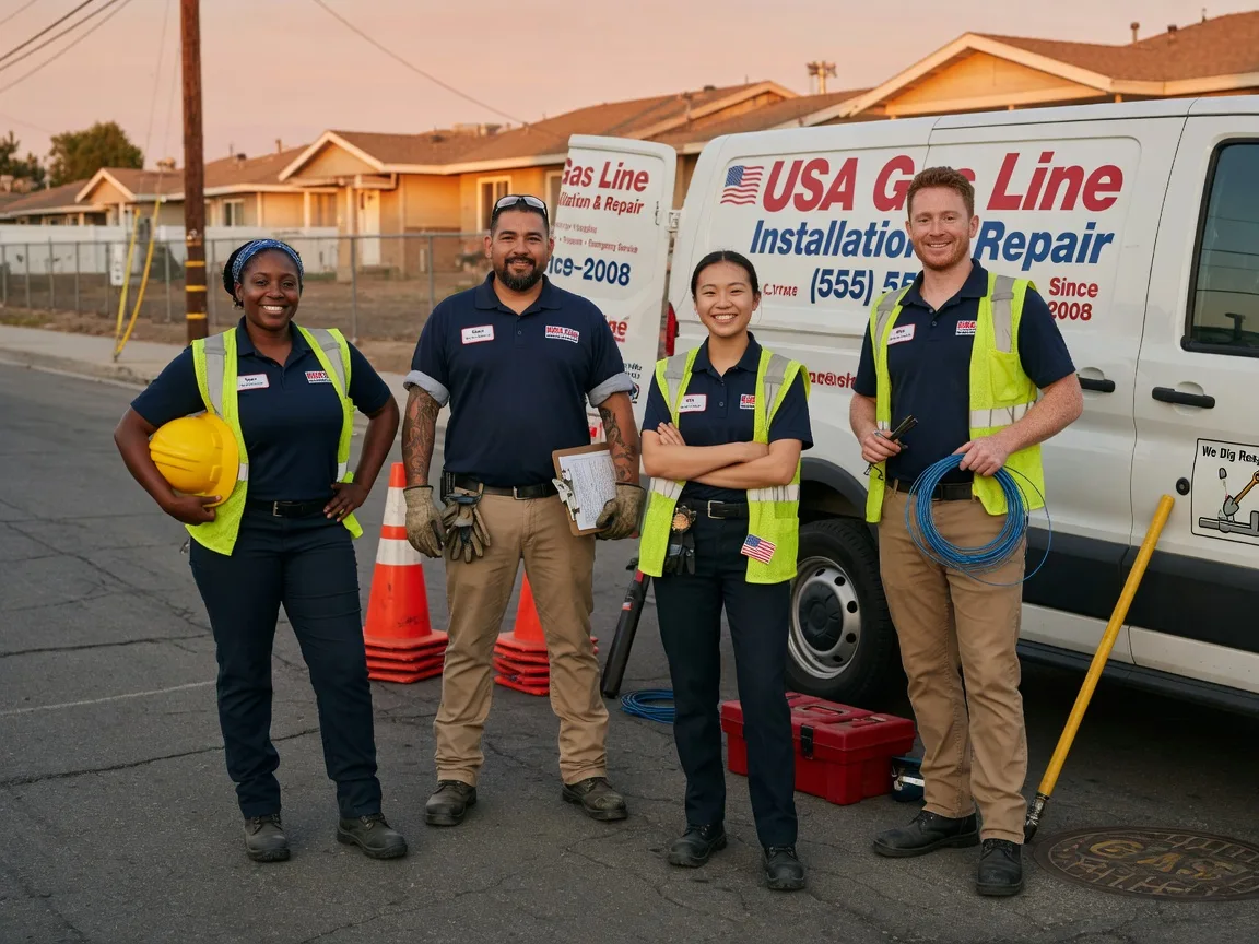 Gas Line Installation company in Disney, OK